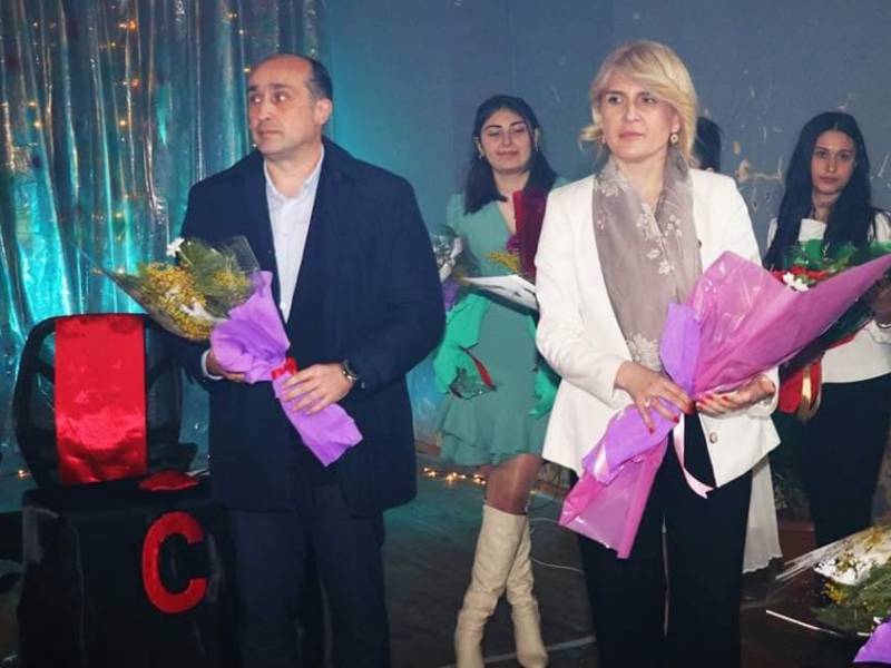 ცაგერის საჯარო სკოლის  პედაგოგის- იზა ხეცურიანის ორგანიზებით სატელევიზიო მუსიკალური...